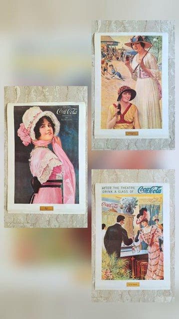 Coca-Cola - Coca-Cola - In the Theatre - Betty 1914 - Beach