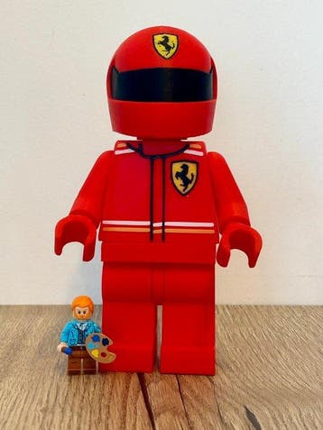 Fait maison - (MOC )Minifigure LEGO pilote Ferrari F1 -, Nieuw
