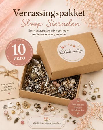 Verrassingspakket sloopsieraden – € 10,00, Ophalen of Verzenden, Nieuw, Kraal