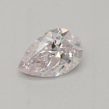 1 pcs Diamant (Natuurlijk gekleurd) - 0.50 ct - Peer - Faint, Sieraden, Tassen en Uiterlijk, Edelstenen, Nieuw