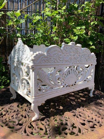 Jardinière - IJzer - brocante gietijzer, Antiek en Kunst