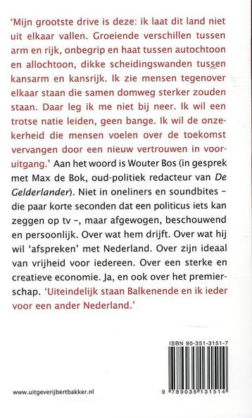 Wat Wouter wil 9789035131514 W. Bos, Verzenden, Zo goed als nieuw, W. Bos