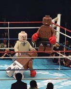 daveY - Mike Tyson The Knockout – Tributo Pop Art LEGO, Nieuw