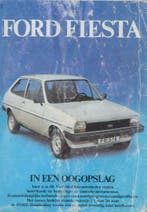 1981 Ford Fiesta Instructieboekje Vouwkaart Nederlands!, Verzenden