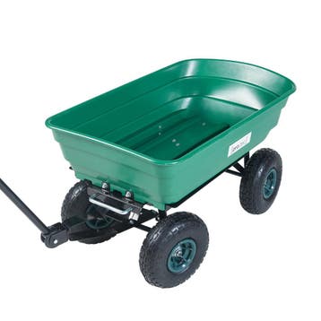 Bolderkar Corfinio 111x51x50 cm groen en zwart pro.tec, Huis en Inrichting, Kasten | Dressoirs, Verzenden, Nieuw