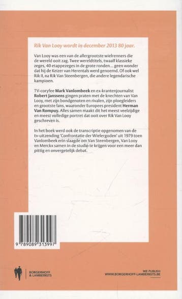 Rik Van Looy 80 9789089313997 Robert Janssens, Verzenden, Gelezen, Robert Janssens