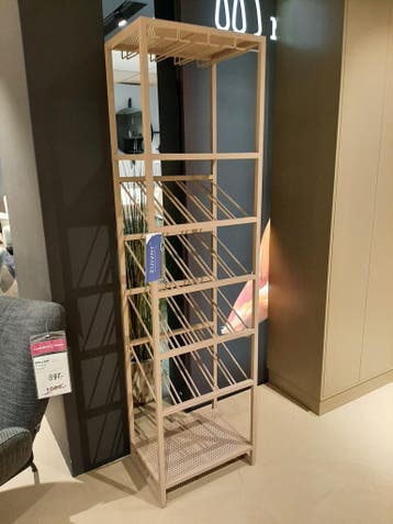 Wine Wandkast Cantor **SHOWROOMMODEL**, Nieuw, Metaal
