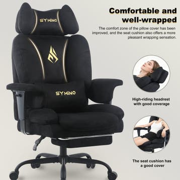 Ergonomische Bureaustoel -  Office Chair - Gamestoel - Volwa, Verzenden, Zo goed als nieuw