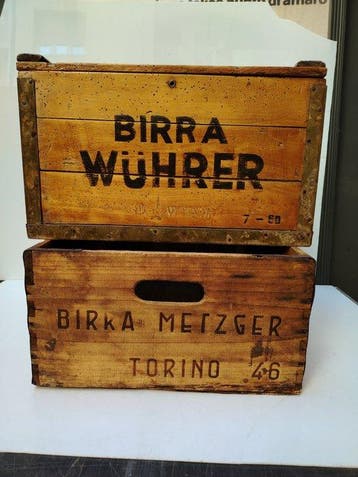 Toonbankkrat (2) - Hout - Cassa Wuhre/Metzger-1950s
