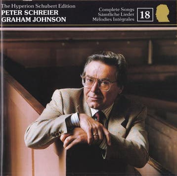 cd - Franz Schubert - Peter Schreier, Graham Johnson â.., Verzenden, Zo goed als nieuw