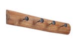Massieve wandkapstok HEMINGWAY 50cm naturel van gerecycled, Ophalen of Verzenden, Nieuw