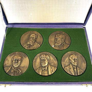 Penning - Set of 5 Bronze Medals – Great Masters of
