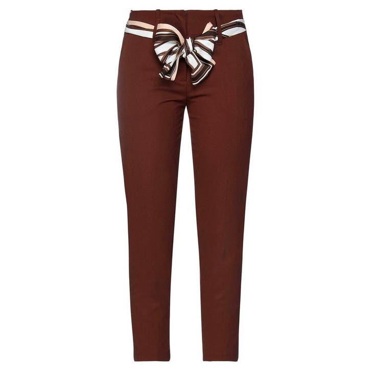 Cambio • donkerbruine pantalon Krystal • 36, Kleding | Dames, Broeken en Pantalons, Bruin, Nieuw, Maat 36 (S), Verzenden