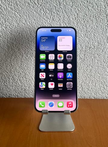 Apple iPhone 14 Pro Max 128GB / Garantie / Zeer nette staat, 128 GB, Wit, Refurbished, Ophalen of Verzenden