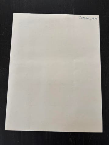 Elvis Presley - Vintage kleurplaat uit 1978, Ophalen of Verzenden, Nieuw, Poster, Artwork of Schilderij