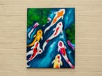 Dans van de koi (Schilderijen, Interieur;Sfeer & Stijl), Ophalen of Verzenden, Nieuw