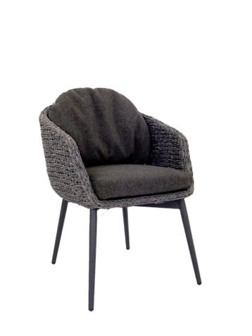 Apple Bee Quin dining stoel Charcoal - Diningstoel, Nieuw
