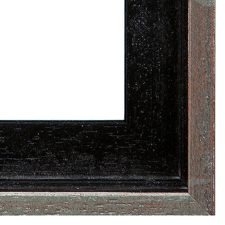 Baklijst 40x80 cm Zwart/Zilver, Huis en Inrichting, Woonaccessoires | Lijsten, Ophalen of Verzenden