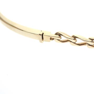 Exclusief gouden staafjescollier; Choker (Ketting), Ophalen of Verzenden, Gebruikt, Overige kleuren, Goud