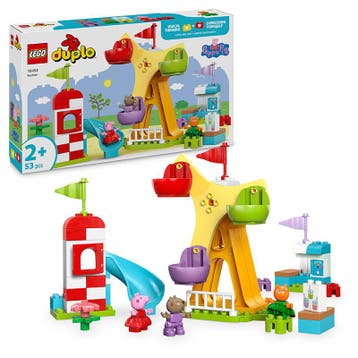 LEGO DUPLO - Peppa Pig Funfair 10453, Ophalen of Verzenden, Nieuw