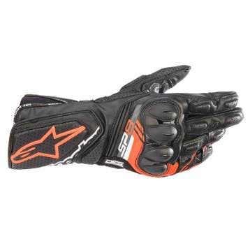 Alpinestars SP-8 V3 Zwart Rood Fluo, Motoren, Kleding | Motorkleding, Nieuw met kaartje, Alpinestars, Handschoenen, Heren