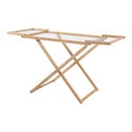 Droogrek Fakala wasrek staand inklapbaar 154x59x82 cm nature, Verzenden, Nieuw