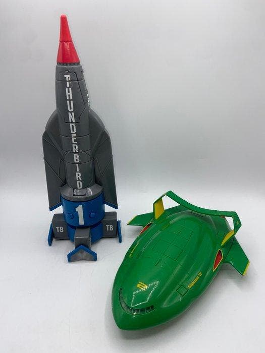 Thunderbirds - 2 Toy - Bandai + Carlton International - 2000, Antiek en Kunst, Antiek | Overige Antiek