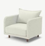 Lounge- Stoel  - Nayan - Wicker - Off White - Baratti, Verzenden, Nieuw