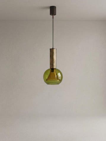 Plafondlamp - 1960-70 - Aluminium - Globo Space Age