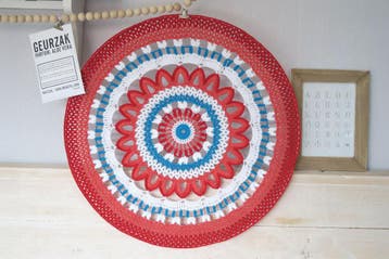 Haakpatroon Mandala in ring - bohemian wandhanger haken, Ophalen of Verzenden, Nieuw