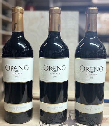 2021 Tenuta Sette Ponti, Oreno - Toscane IGT - 3 Flessen, Verzamelen, Nieuw