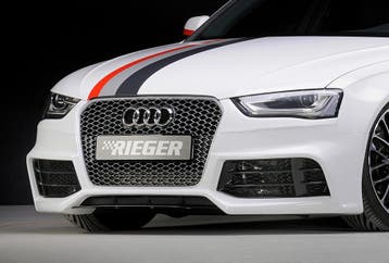 Rieger voorbumper | A4 (B8/B81): 01.12- (vanaf Facelift) - L, Verzenden, Nieuw, Audi