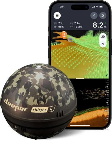 Diepere, uitschuifbare fishfinder - CHIRP+ 4 - GPS - AI -..., Verzenden, Nieuw, Overige typen