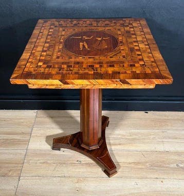 Tafel - Hout - Oorspronkelijke Sorrentino kleine salontafel,, Antiek en Kunst
