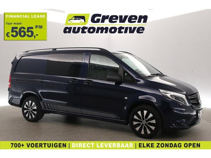 Mercedes-Benz Vito 119 CDI Lang 191PK Sport Edition |, Auto's, Bestelauto's, Automaat, Diesel, Blauw, Mercedes-Benz