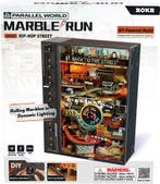 Robotime Knikkerbaan Marble Run Hip-Hop Street Bouwpakket..., Verzenden, Nieuw