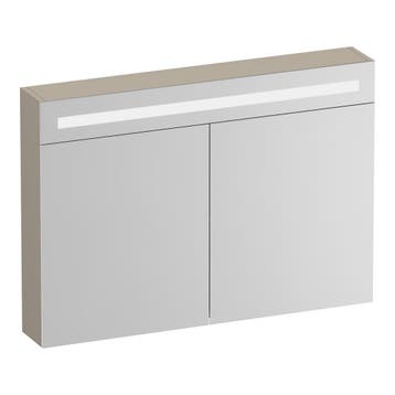 Brauer Promise Deluxe Spiegelkast - 100 cm - met Verlichting, Ophalen of Verzenden, Nieuw