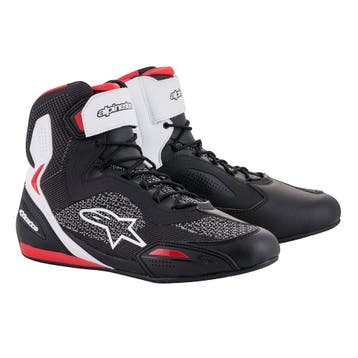 Alpinestars Faster-3 Rideknit Zwart Wit Rood, Nieuw met kaartje, Alpinestars, Laarzen, Heren