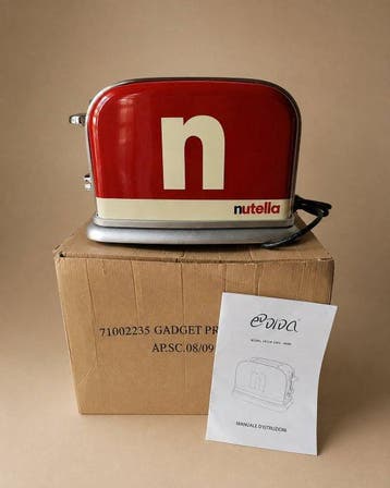 Tostapane NUTELLA di Design Evviva - Edizione Speciale -