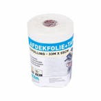 VEBA Afdekfolie met tape 55cmx33m navul, Verzenden, Nieuw