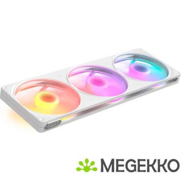 NZXT F420 RGB Fan (2026) - White, Computers en Software, Verzenden, Nieuw