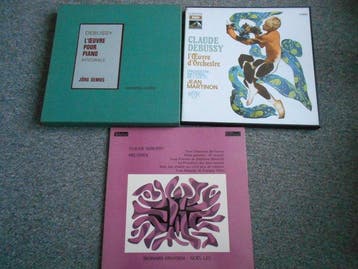 Claude Debussy - 2 beautiful box sets + 1 album - 15 x LPs, Cd's en Dvd's, Nieuw in verpakking