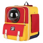 Kattentas - Huisdierentas - Rood/Geel - Reistas Kat Rugzak R, Verzenden, Nieuw