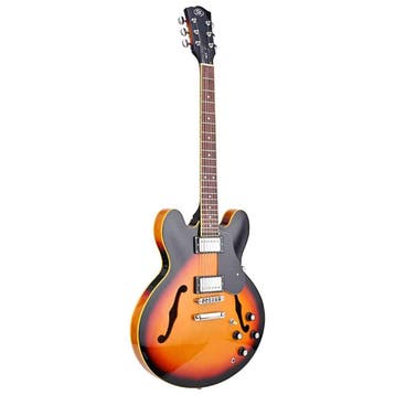SX SEL6 Hollowbody Elektrische Gitaar Vintage Sunburst, Ophalen of Verzenden, Nieuw