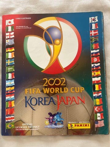 2002 Panini Panini 2002 World Cup Complete Album Brazil, Nieuw
