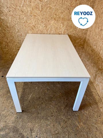Ahrend 314 vergadertafel 160x100cm - rechthoek - noten p..., Nieuw in verpakking