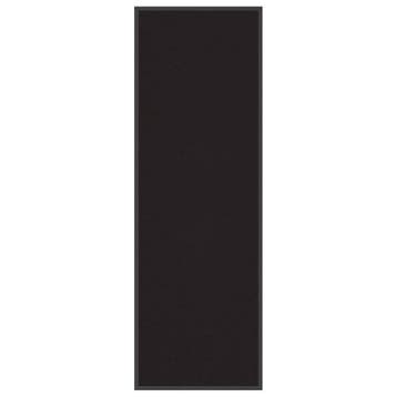 vidaXL Deurmat 60x180 cm zwart, Verzenden, Nieuw