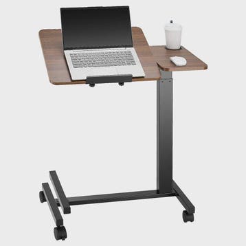 Mobiele Bedtafel met Zwenkwielen - In Hoogte & Hoek Verstelb, Verzenden, Nieuw