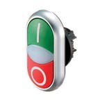 EATON RMQ Dubbele bedieningsdrukknop M22-DDL-GR-X1/X0, Ophalen of Verzenden, Nieuw