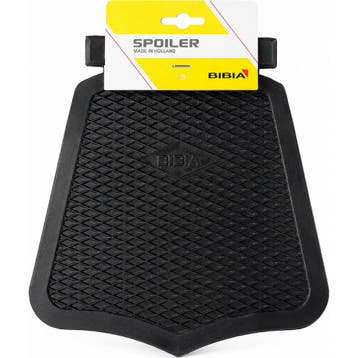 Bibia Spatlap klassiek - buigbaar rubber - zwart - 21x19 cm, Ophalen of Verzenden, Nieuw, Derailleur of Ketting